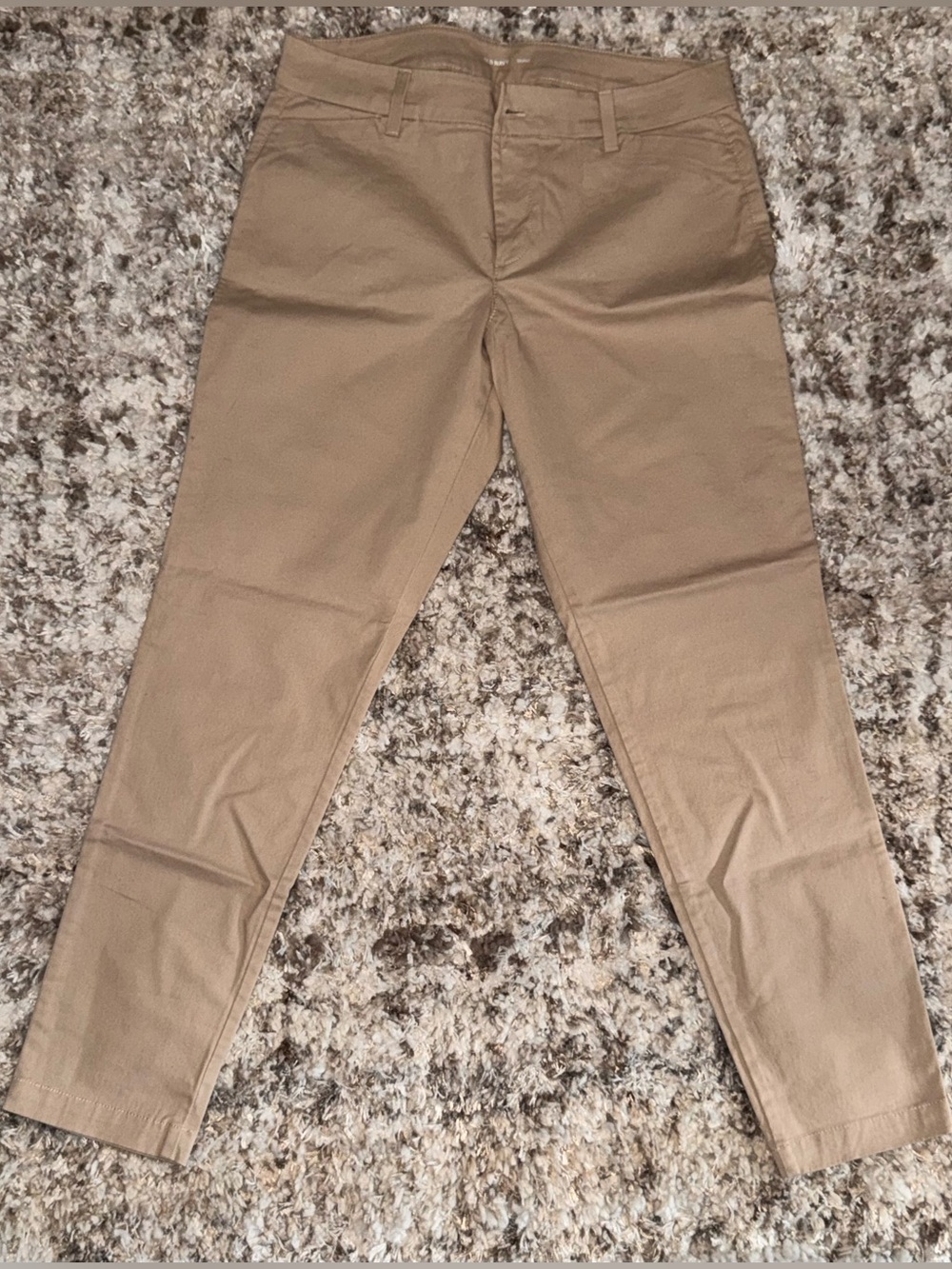 Old Navy Skinny Chino Pants Khaki Tan Size 10